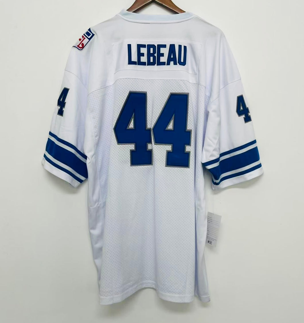 DICK LEBEAU 1969 Detroit Lions NFL Mitchell & Ness Jersey