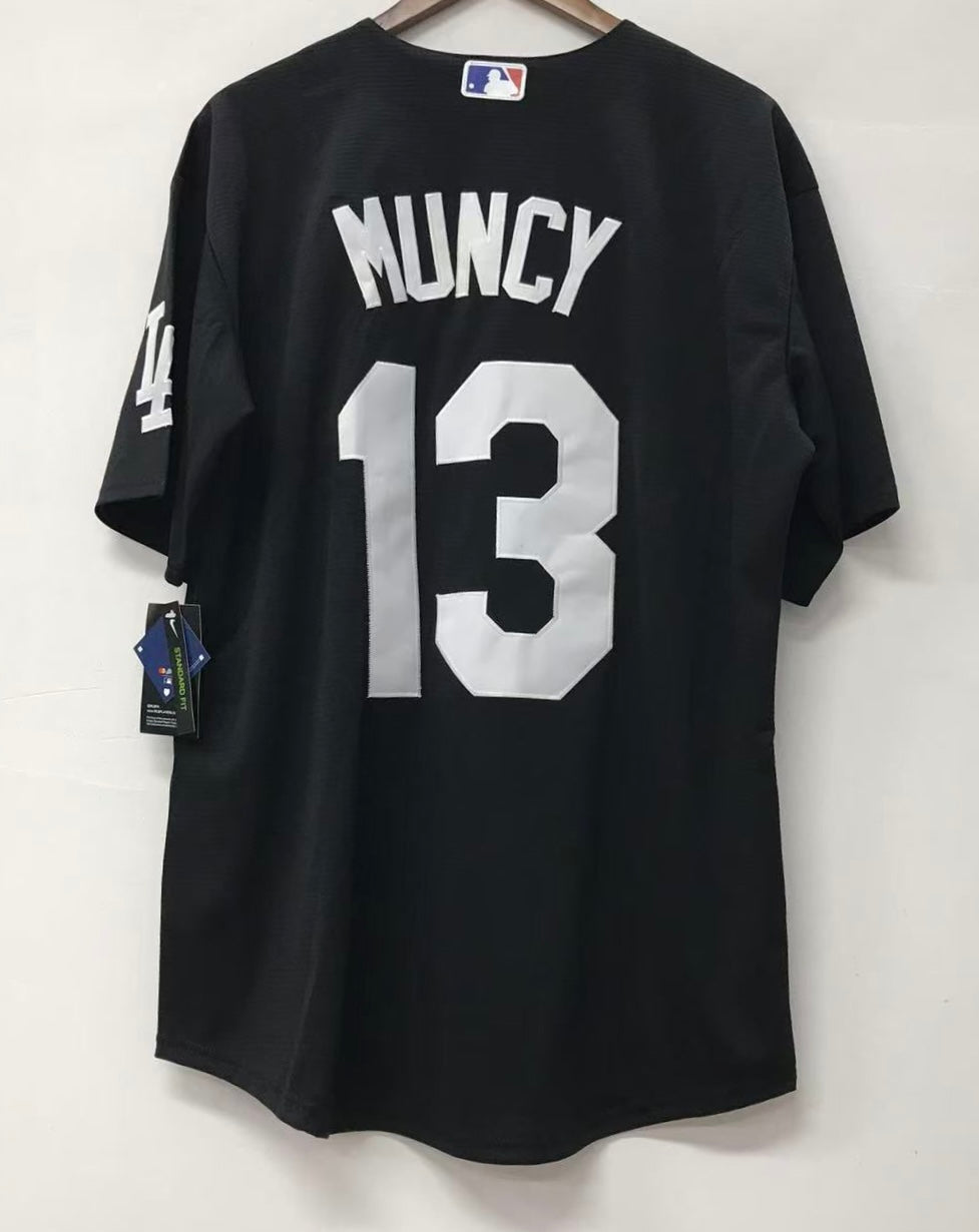 Max Muncy Los Angeles Dodgers Official MLB Jersey black