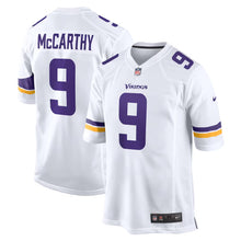 J.J. McCarthy YOUTH KIDS Minnesota Vikings Official NFL Jersey white