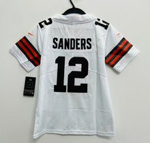 Shedeur Sanders YOUTH KIDS Cleveland Browns Official NFL Nike Jersey white