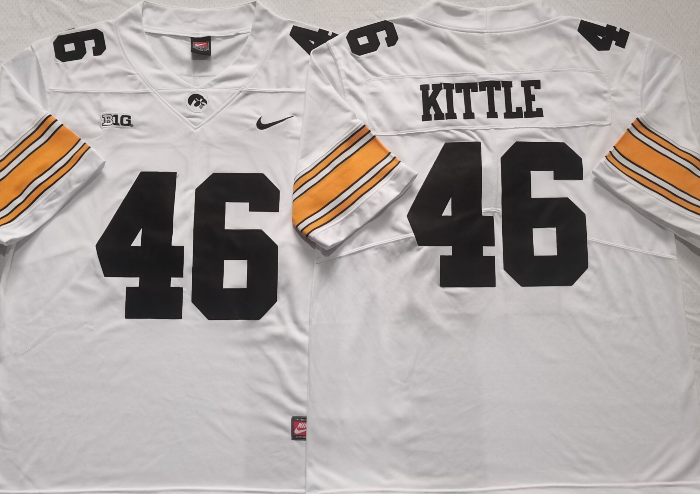 Iowa Hawkeyes Throwback Kittle Jersey Iowa Hawkeyes Football