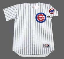 Kyle Schwarber Chicago Cubs Official MLB Majestic Jersey white pinstripes
