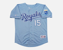 Carlos Beltran Kansas City Royals Official MLB Majestic Jersey blue
