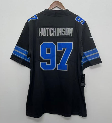 Aiden Hutchinson Detroit Lions Official NFL Nike Jersey 2024 black
