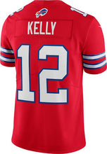 Jim Kelly Youth Kids Buffalo Bills Official NFL Nike red alternate Jersey