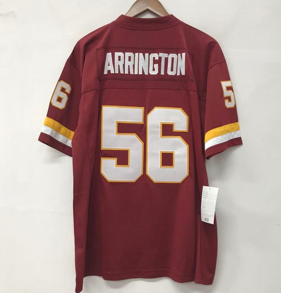 Lavar Arrington Washington Redskins Official NFL Mitchell & Ness Jersey