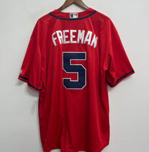 Freddie Freeman Atlanta Braves Official MLB Majestic Jersey red