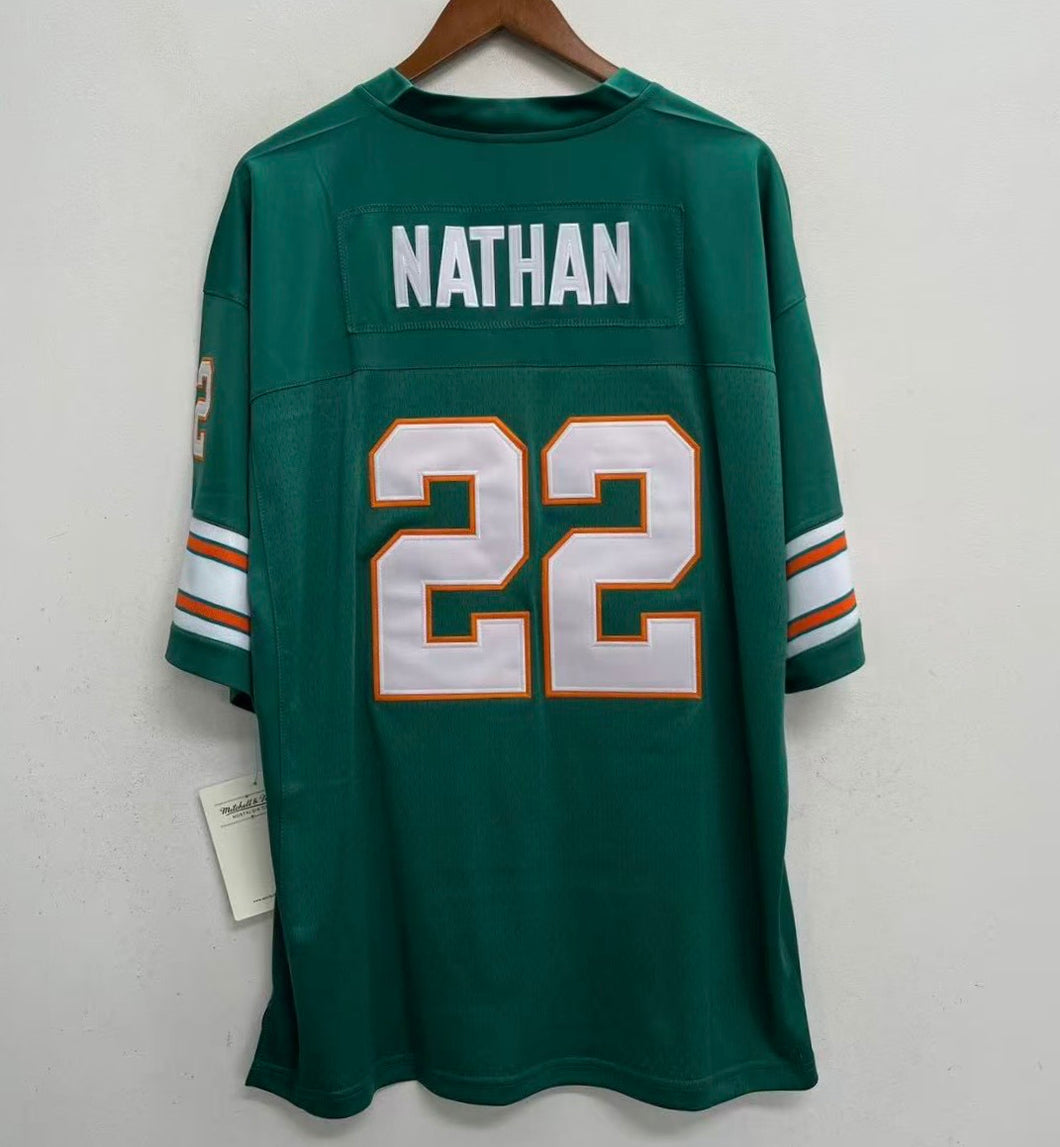 Tony Nathan Miami Dolphins NFL Mitchell & Ness Jersey – Classic