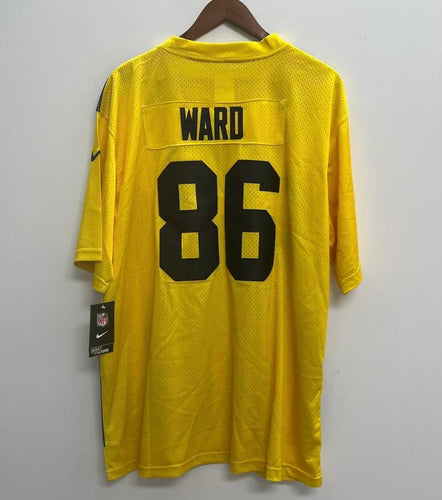 Hines Ward Pittsburgh Steelers NFL Nike Jersey yellow
