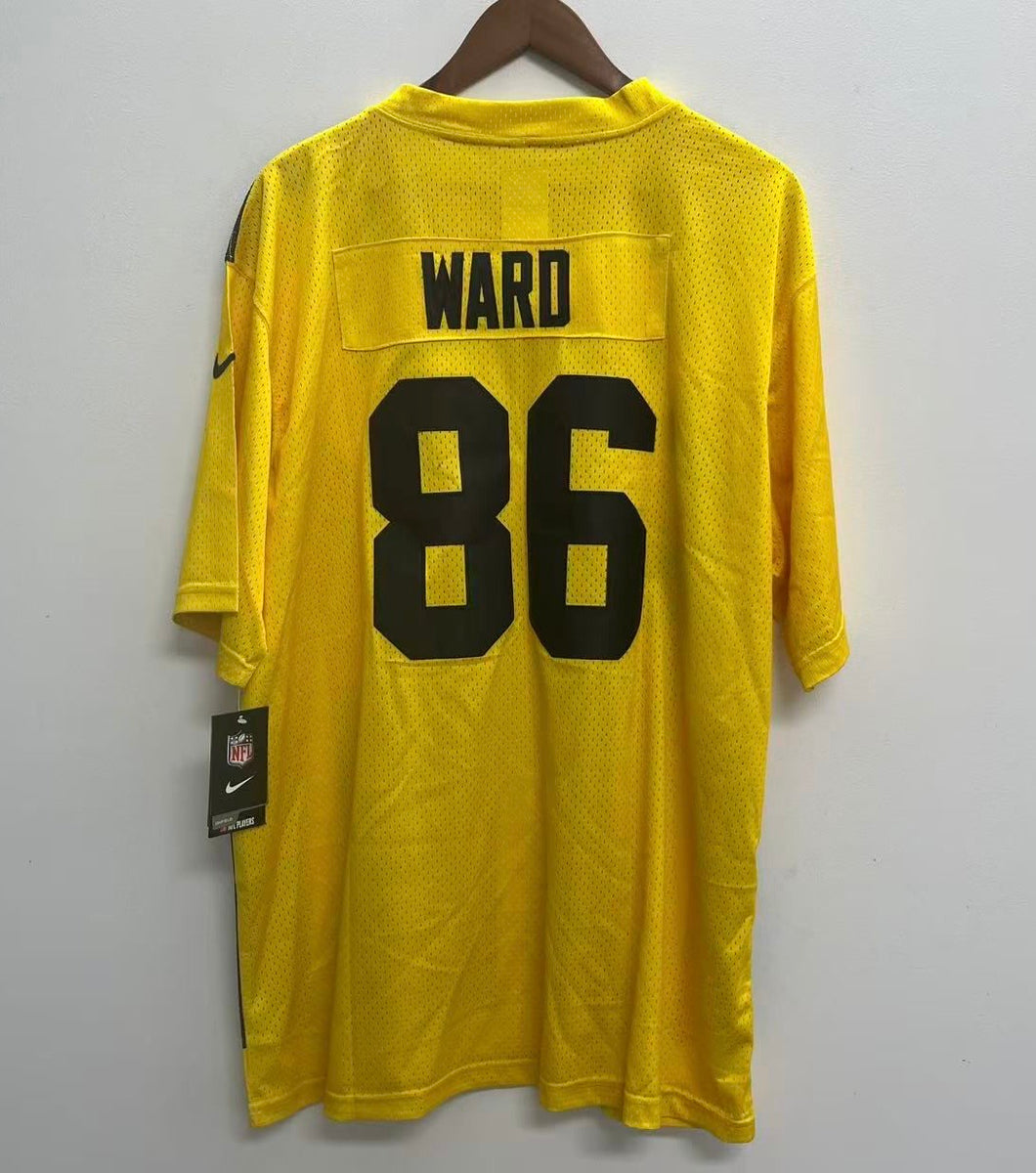 Hines Ward Pittsburgh Steelers NFL Nike Jersey yellow
