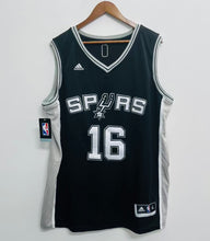 Pau Gasol San Antonio Spurs Official NBA Adidas Jersey