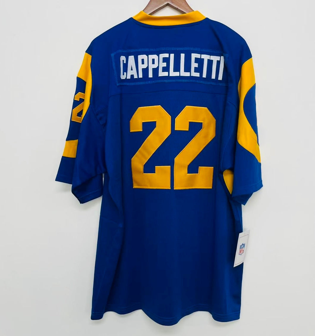John Cappelletti Los Angeles Rams NFL Mitchell & Ness Jersey blue