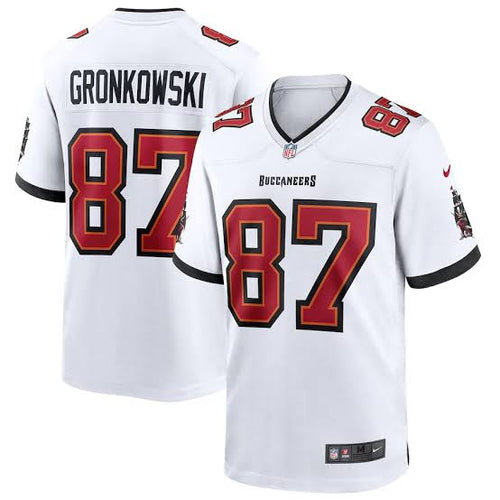 Rob Gronkowski Tampa Bay Buccaneers NFL NIKE Jersey white