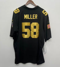 Von Miller Denver Broncos military salute to service  Jersey Black