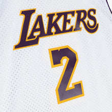 Derek Fisher 2002-03 Los Angeles  Lakers Official NBA Mitchell & Ness Jersey white