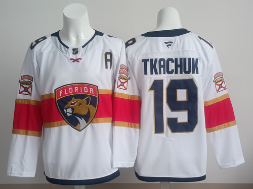 Matthew Tkachuk Florida Panthers Official NHL Fanatics Jersey white