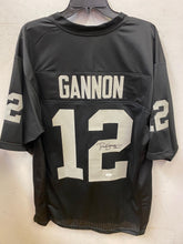 Rich Gannon Oakland Raiders autographed jersey JSA Witnessed COA