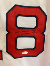 Johnny Damon autographed Boston Red Sox jersey JSA Witnessed COA