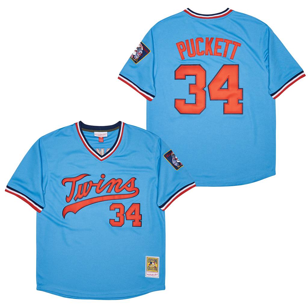 Kirby Puckett Minnesota Twins Jersey Mitchell & Ness – Classic