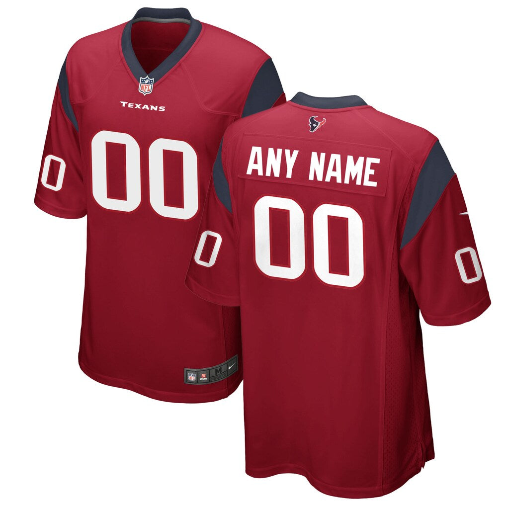 Houston Texans Any Name & Number customized YOUTH KIDS Official NFL Jersey