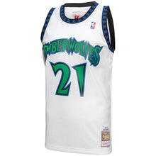 Kevin Garnett Minnesota Timberwolves Official NBA Mitchell & Ness Jersey white