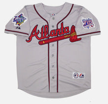 Andruw Jones Atlanta Braves Official MLB Majestic Jersey gray