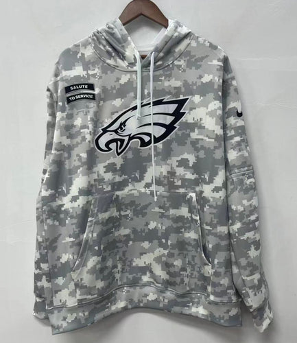 Philadelphia Eagles 2024 Official Nike Salute to Service hoodie