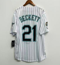 Josh Beckett Florida Marlins 2003 World Series Official MLB Majestic Jersey