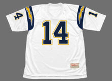 Dan Fouts San Diego Chargers Jersey Mitchell & Ness white