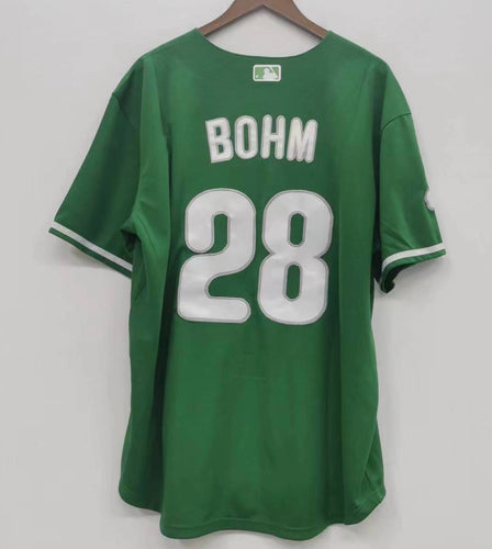 Alec Bohm Philadelphia Phillies Green St. Patrick’s Day Jersey