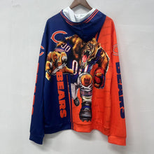 Chicago Bears lightweight hoodie Animated graphics