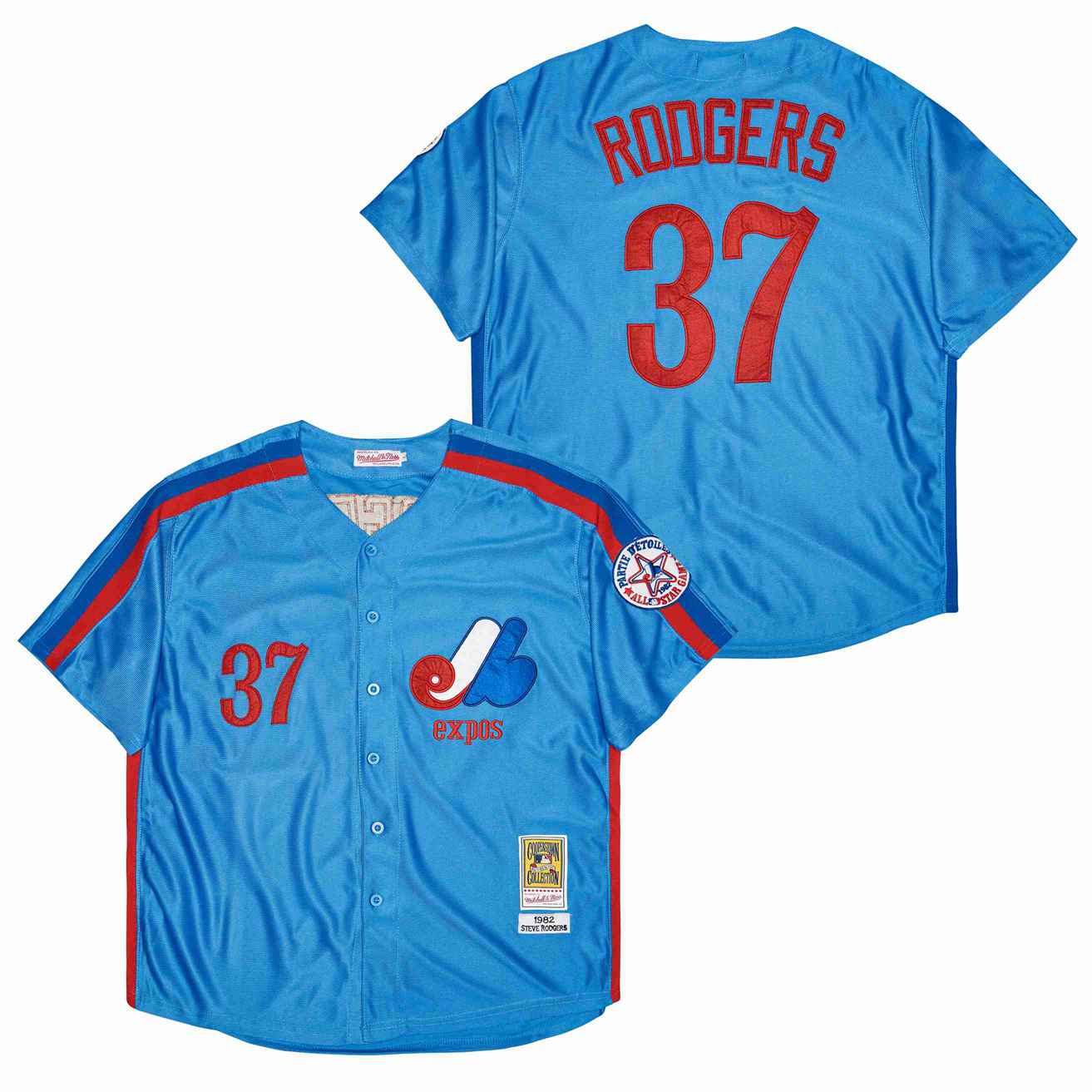 Steve Rogers Montreal Expos Jersey 1982 blue – Classic Authentics