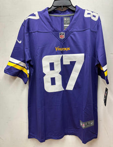 TJ Hockenson Minnesota Vikings Nike Game Purple Signed Jersey