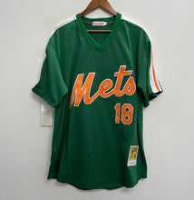 Darryl Strawberry New York Mets Jersey Mitchell & Ness St. Patrick’s Day green