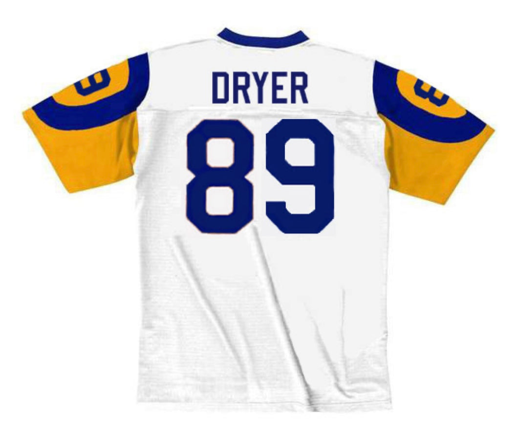 Fred Dryer Los Angeles Rams NFL Mitchell  & Ness Jersey