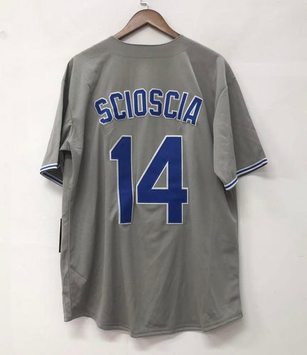 Mike Scioscia Los Angeles Dodgers Official MLB jersey Majestic
