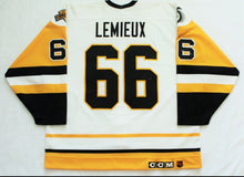 Mario Lemieux Pittsburgh Penguins Official NHL 1991 Stanley Cup Champions CCM Jersey