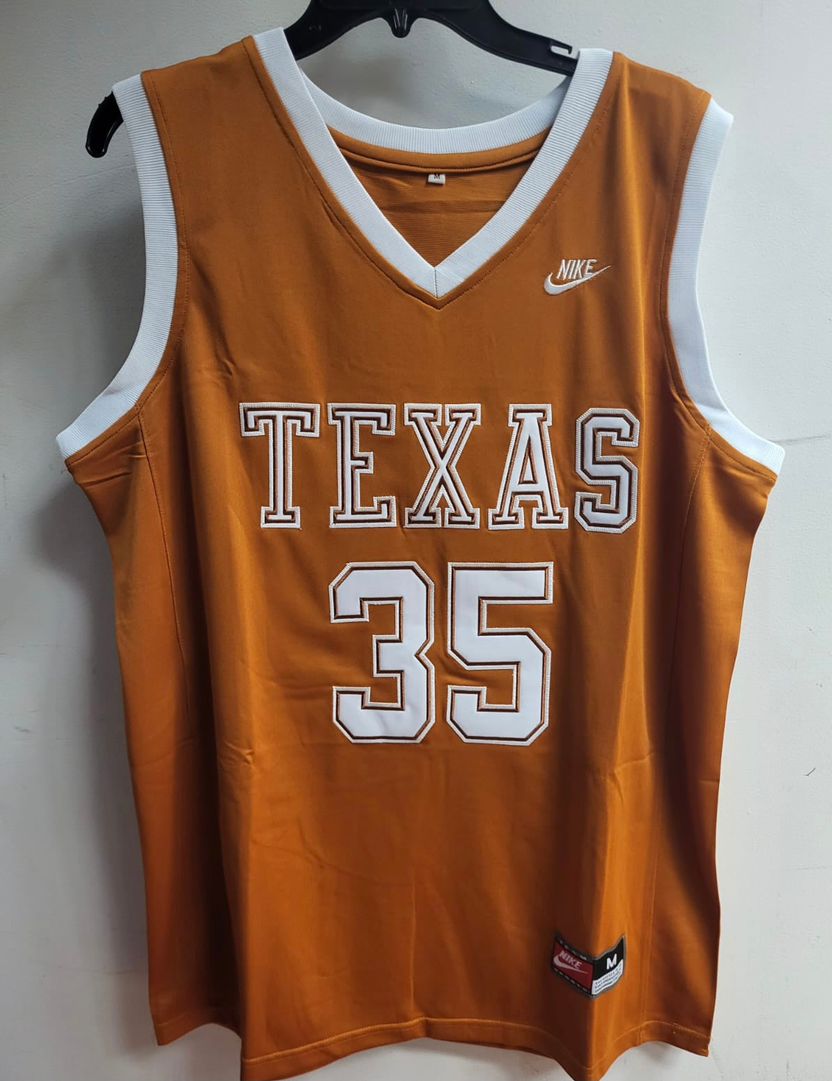 Men's Nike Kevin Durant Texas Orange Texas Longhorns Alumni Limited Basketball Jersey, Size: XL