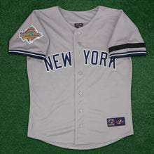 Andy Pettitte 1996 New York Yankees Official MLB Majestic World Series Jersey Road Gray