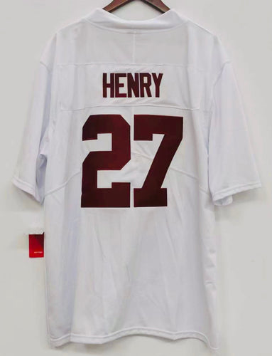Derrick Henry Alabama Crimson Tide Official NCAA Nike Jersey white