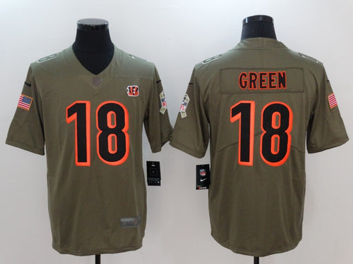 AJ Green Cincinnati Bengals military salute to service Jersey