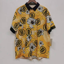 Boston Bruins Floral Palm Hawaiian shirt