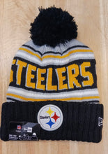 Pittsburgh Steelers NFL New Era winter Hat with Pom Pom