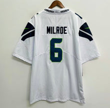 Jalen Milroe YOUTH KIDS Seattle Seahawks Official NFL Nike Jersey white