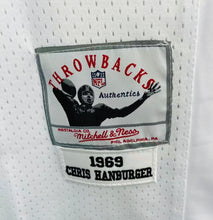 Chris Hanburger 1969 Washington Redskins Commanders Official NFL Mitchell & Ness Jersey white