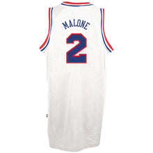 Moses Malone Philadelphia 76ers Official NBA Adidas Jersey White