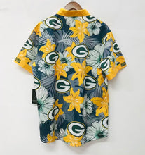 Green Bay Packers Official NFL Floral Palm shirt