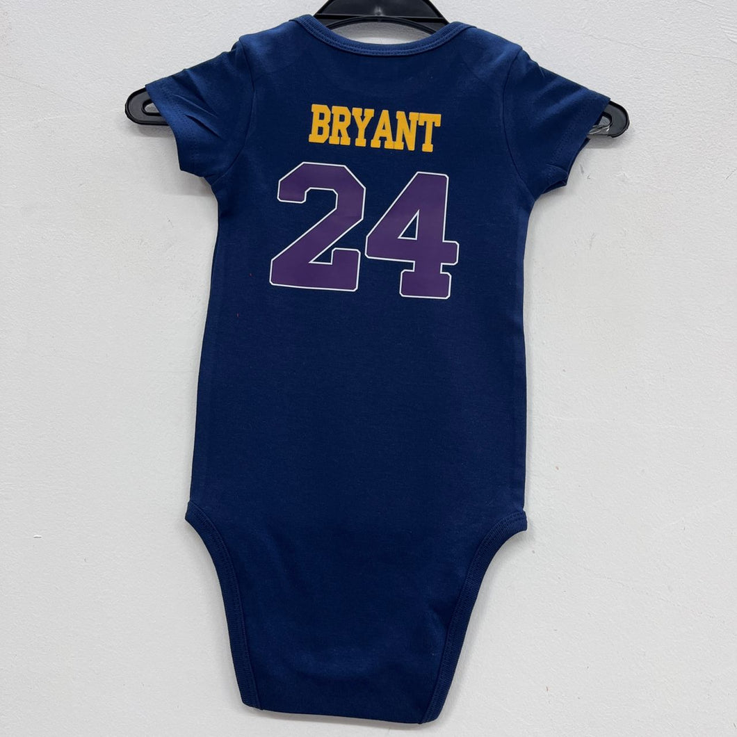 Kobe Bryant Los Angeles Lakers baby onesie creeper snap suit b/t