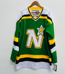 Mike Modano Minnesota North Stars Official NHL CCM Jersey