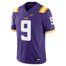 Joe Burreaux LSU Tigers YOUTH KIDS Official NCAA Nike Jersey purple